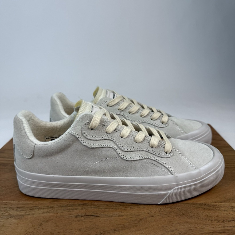 New $120 NWOB Brandblack No Name Los Angeles 2125 Suede Beige Sneaker Shoes‎ 9.5